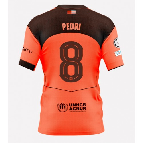 Barcelona Pedri Gonzalez #8 Replica Third Shirt 2025-26 Short Sleeve Barcelona Pedri Gonzalez #8 Replica Third Shirt 2025-26 Short Sleeve